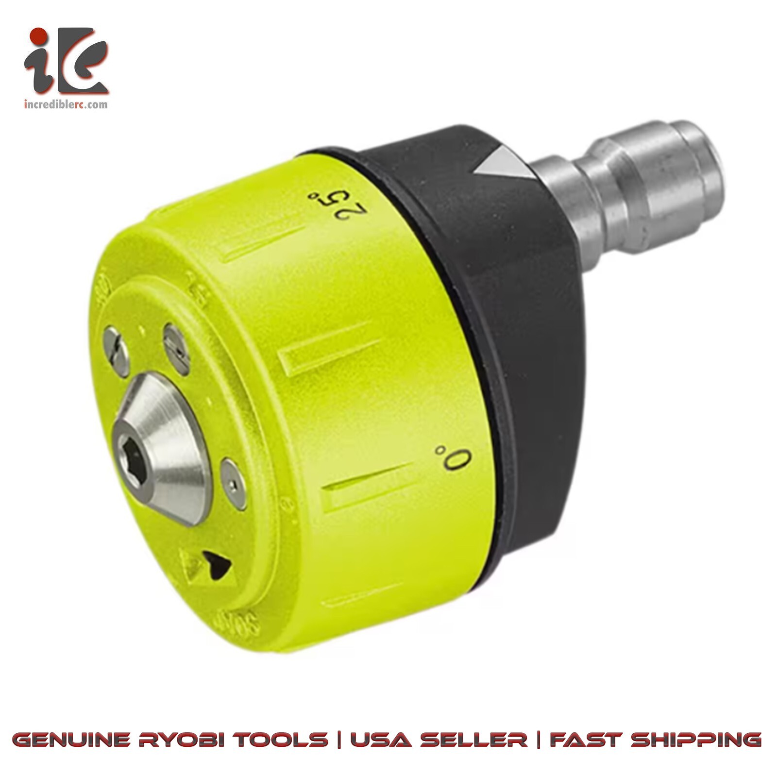 RYOBI RY31RN01 5-in-1 3,300 PSI Gas and Electric Pressure Washer Nozzle 5-spray