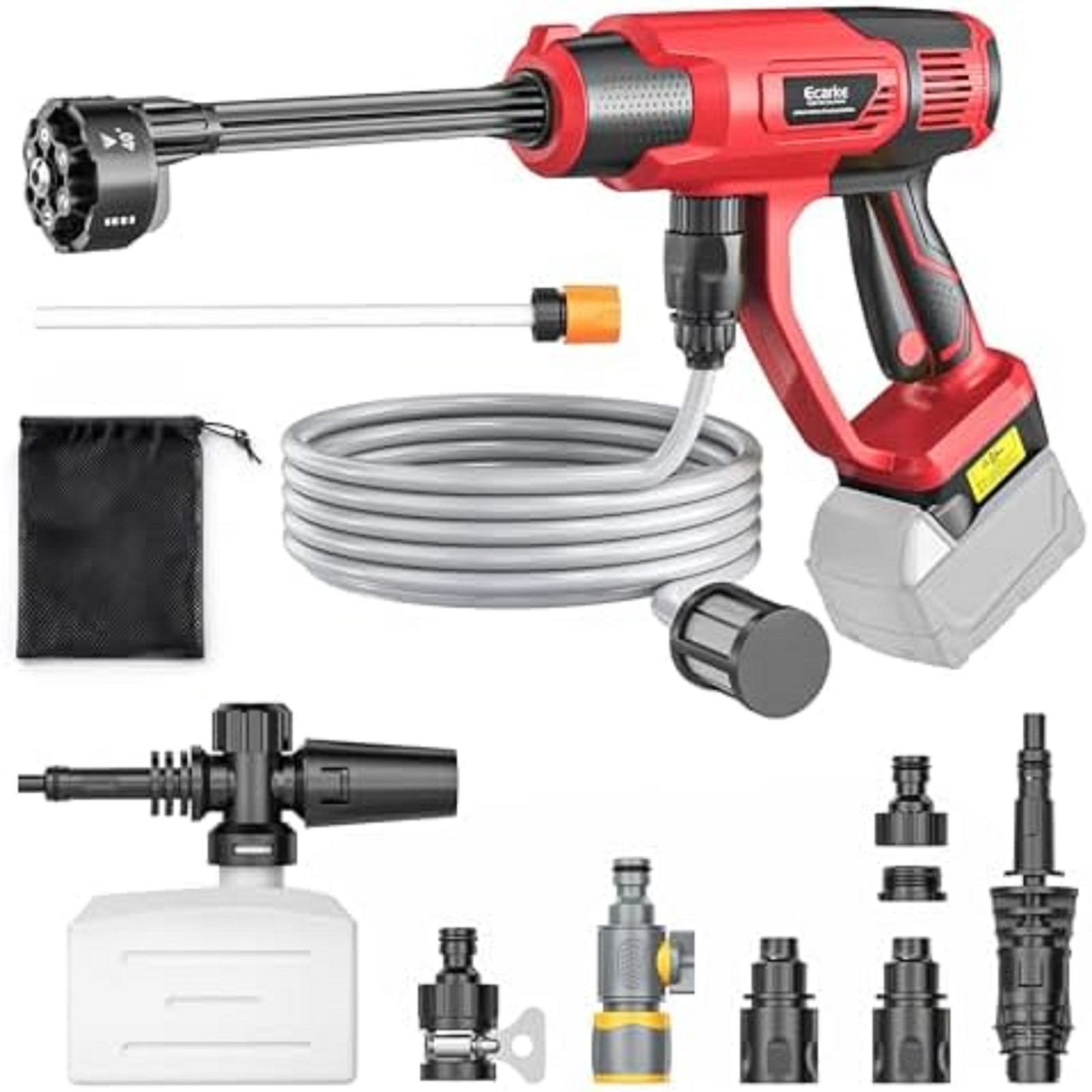 Cordless Pressure Washer for Milwaukee M18 Battery, Portable Cordless Power Wash