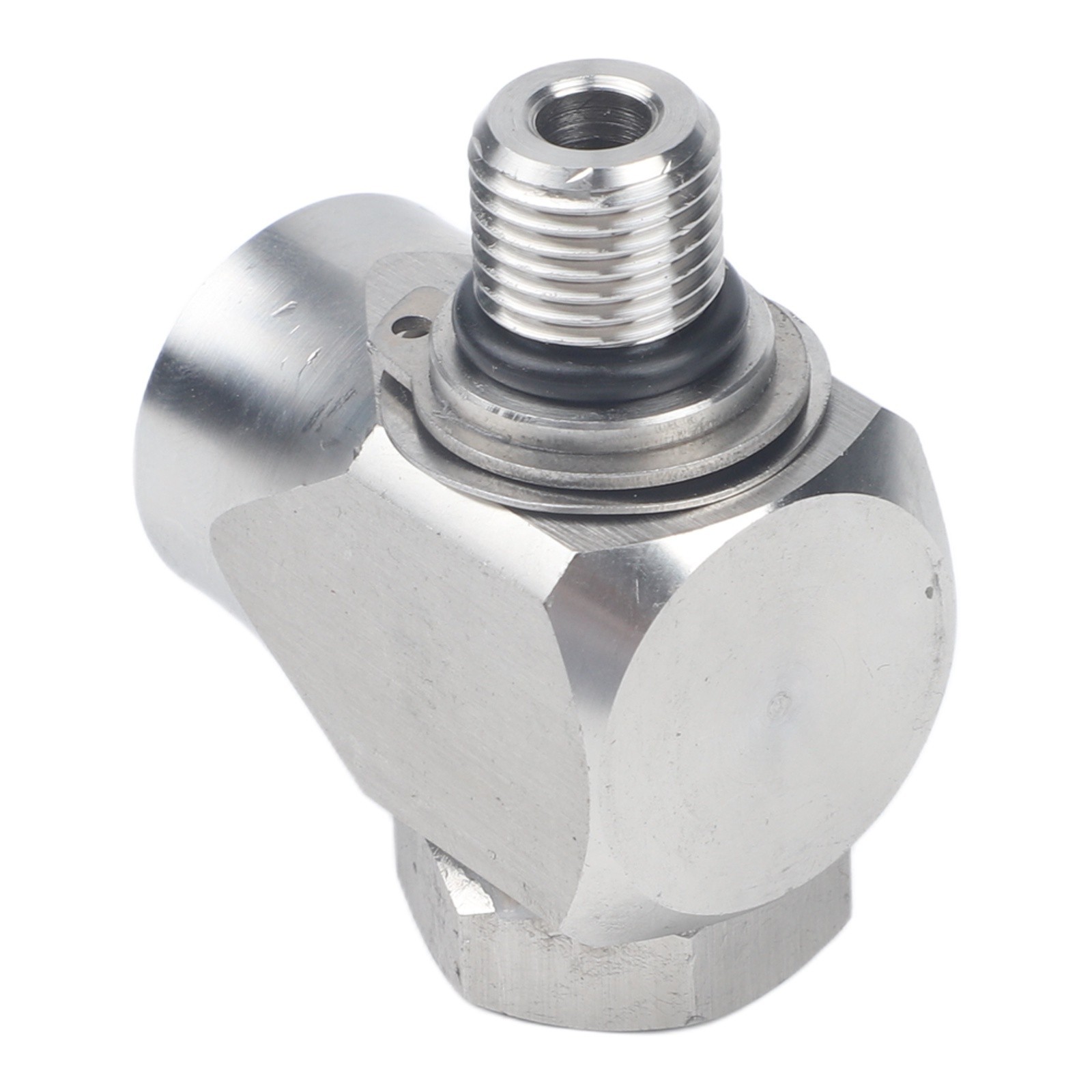 Car Wash Arm Fitting 304 Stainless Steel 360 Degree Swivel Joint High Pressure