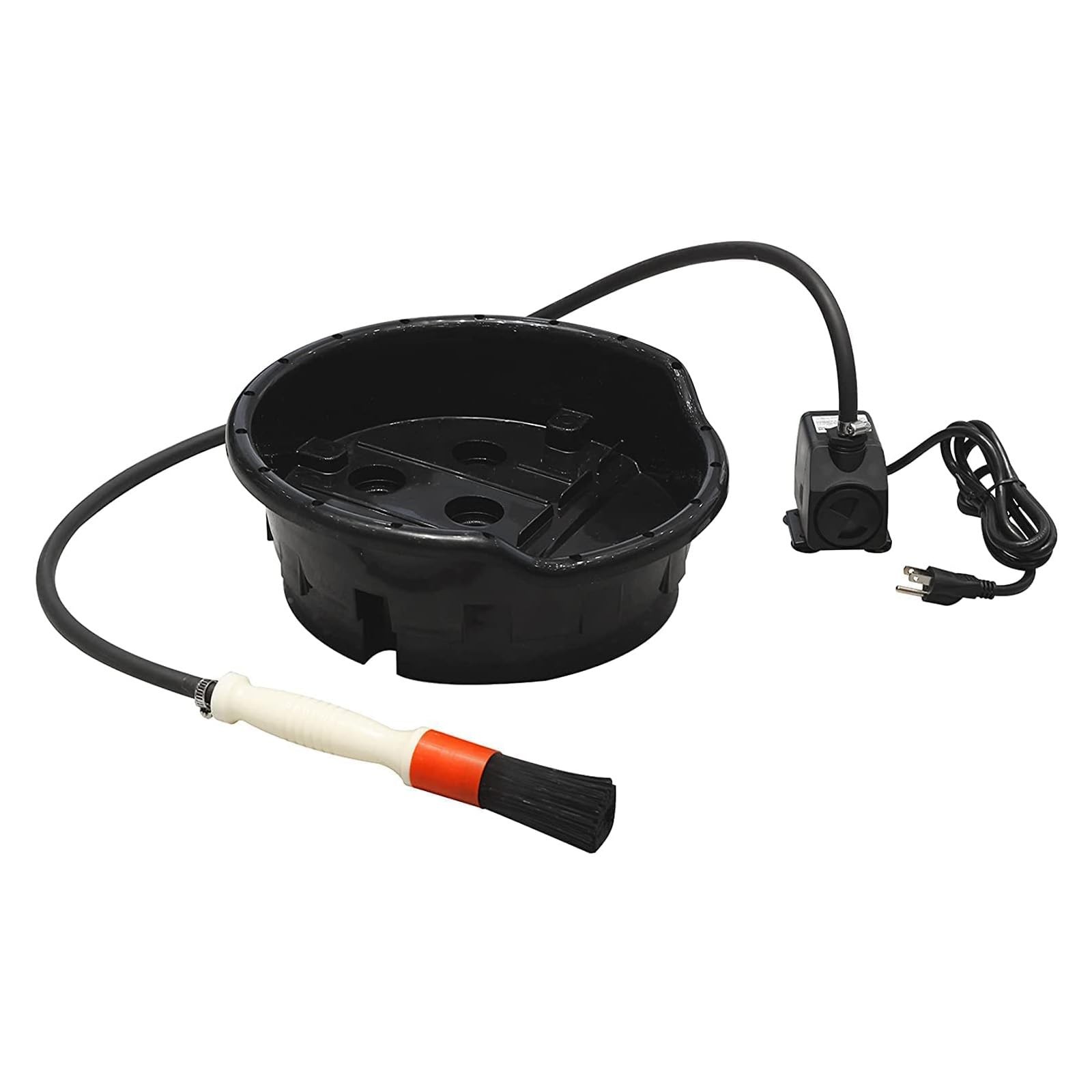 5 Gallon Portable Plastic Parts Washer Cleaner for Automotive Degreasing