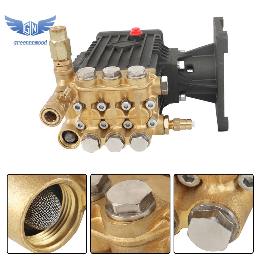 4 GPM Pressure Washer Pump Power Washer Pump 1″ Shaft Horizontal 4400 PSI