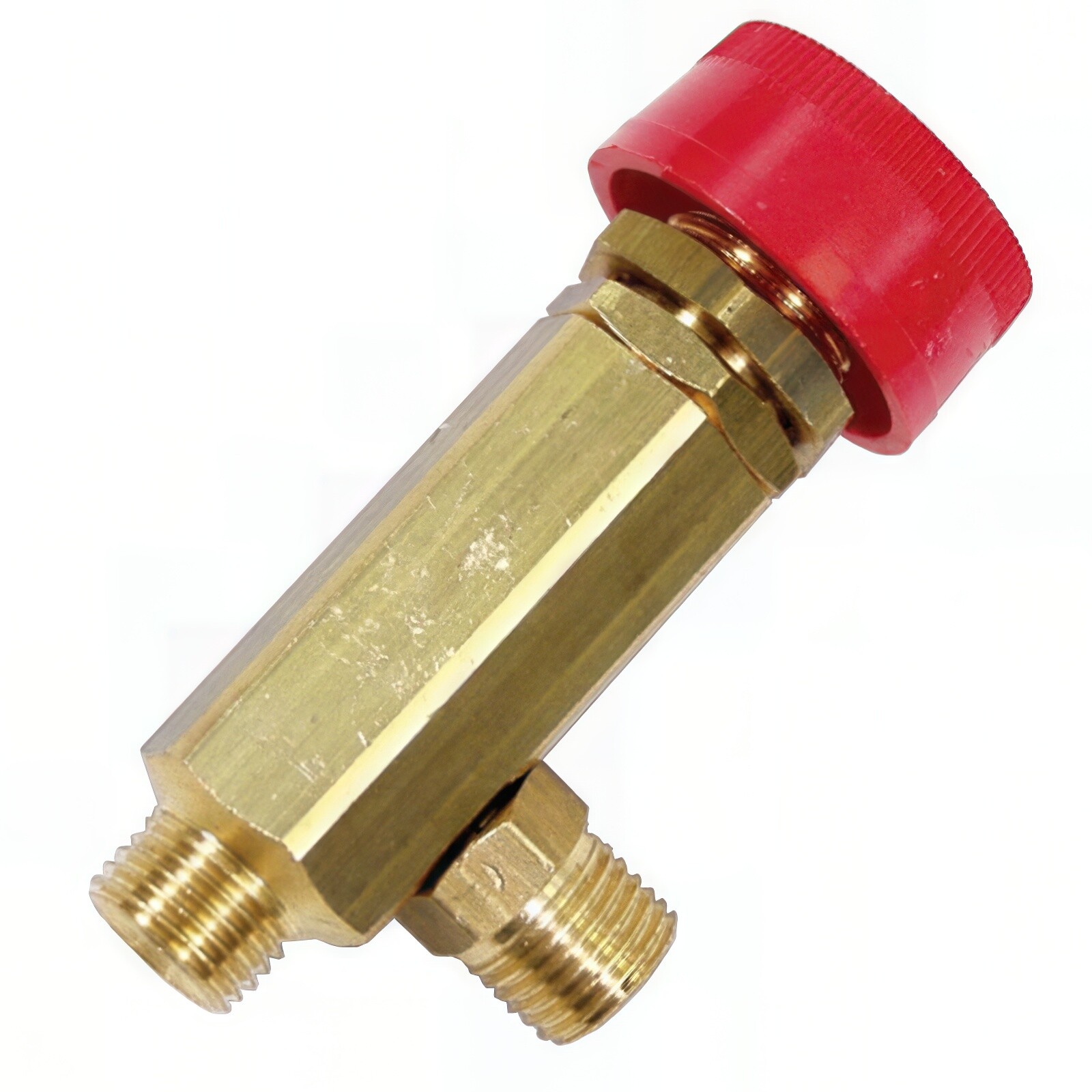 Steam Regulator Valve, 1/4″ MPT x 0.8mm, 4000 PSI, Brass