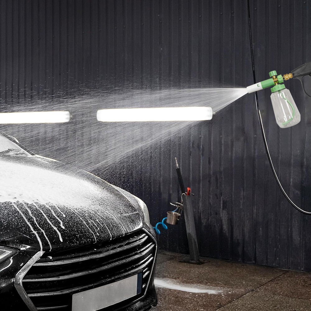 Car Washer Gun Foam Sprayer Cannon with 7 Nozzles for Car Washing Home Garden