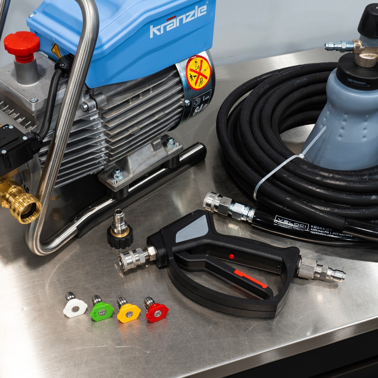 Kranzle 1622 TS Pressure Washer Total Stop | MTM Detailing Package Level 2 K1622