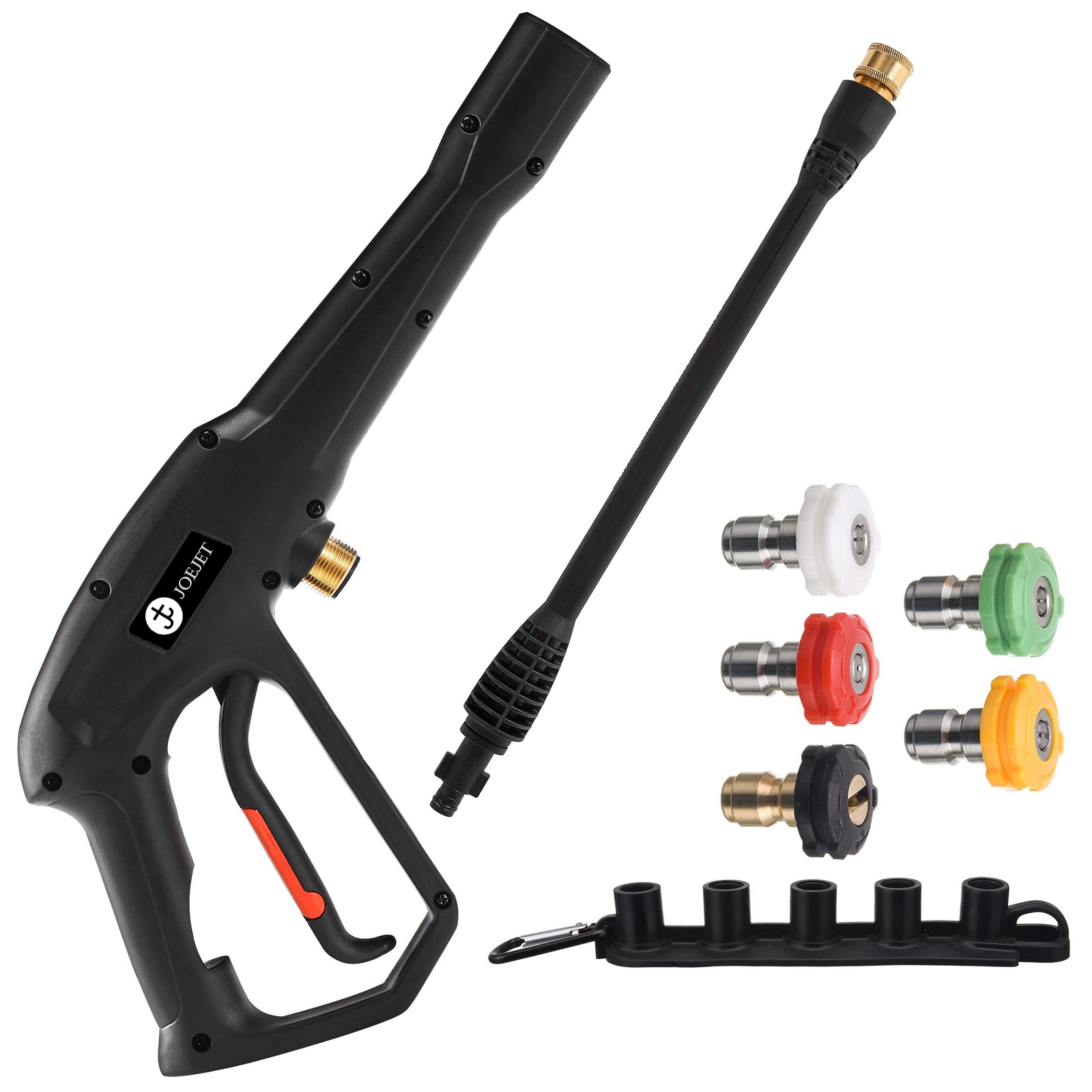 High Pressure Washer with Jet Wand and 5 Spray Nozzle Tips, with Some Karcher…