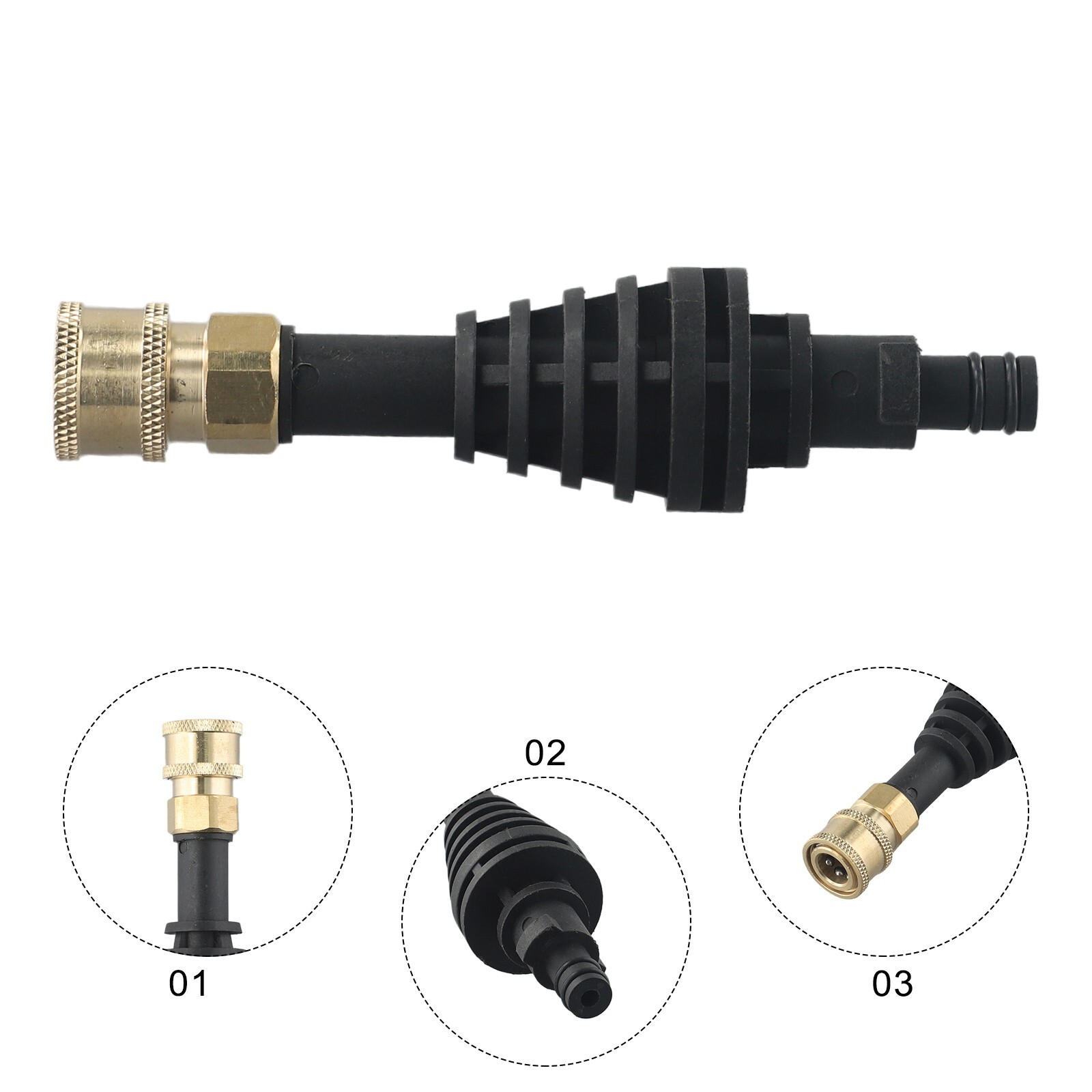 Replacement Extension Rod Adapter For for HYDROSHOT Quick Connect Spare