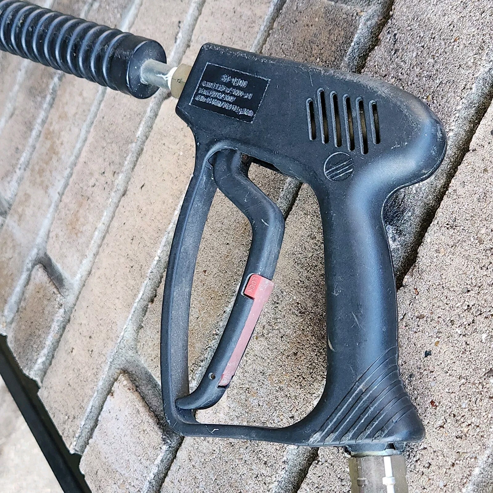 Suttner ST-1500 Pressure Washer Gun Wand 5000 PSI Used| UNTESTED