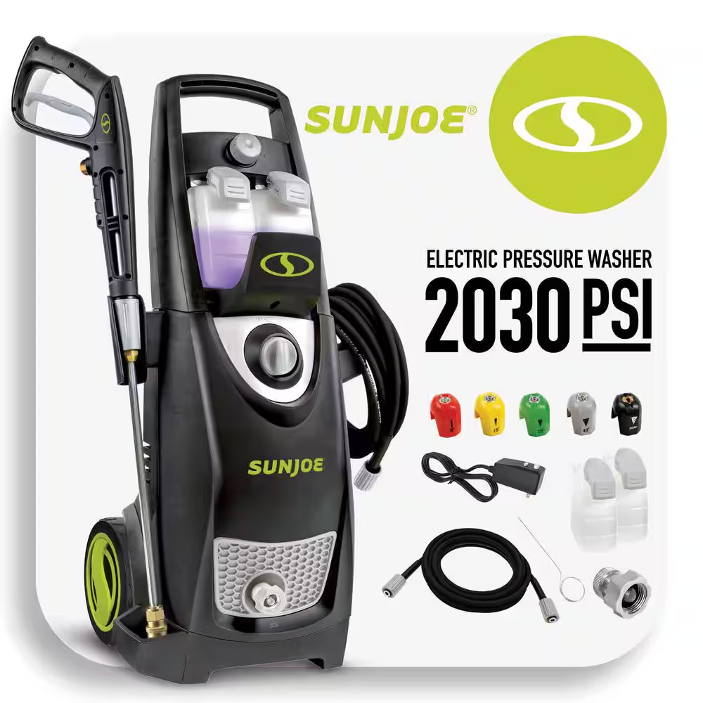 2030 MAX PSI (PWMA Certified) 1.2 GPM 13 Amp Cold Water Corded Electric Pressure