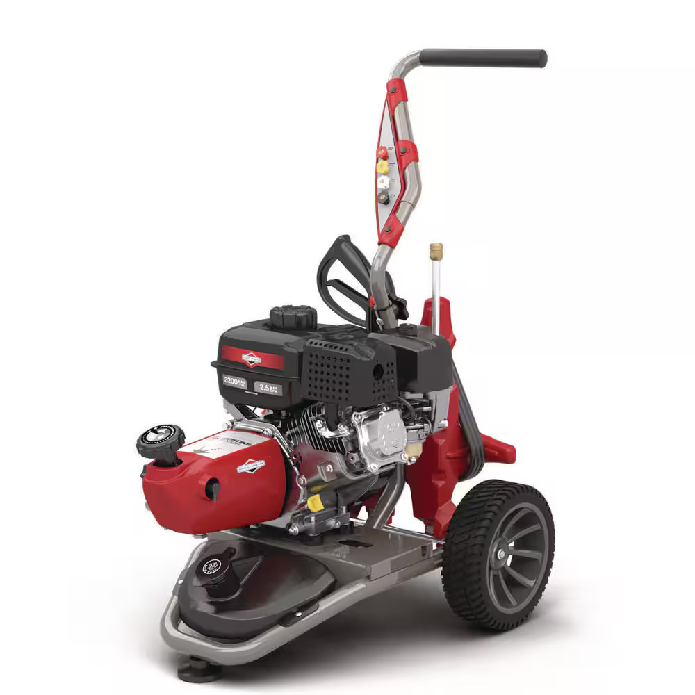 3200 MAX PSI 2.5 MAX GPM Gas Pressure Washer with Control Touch Project Selector