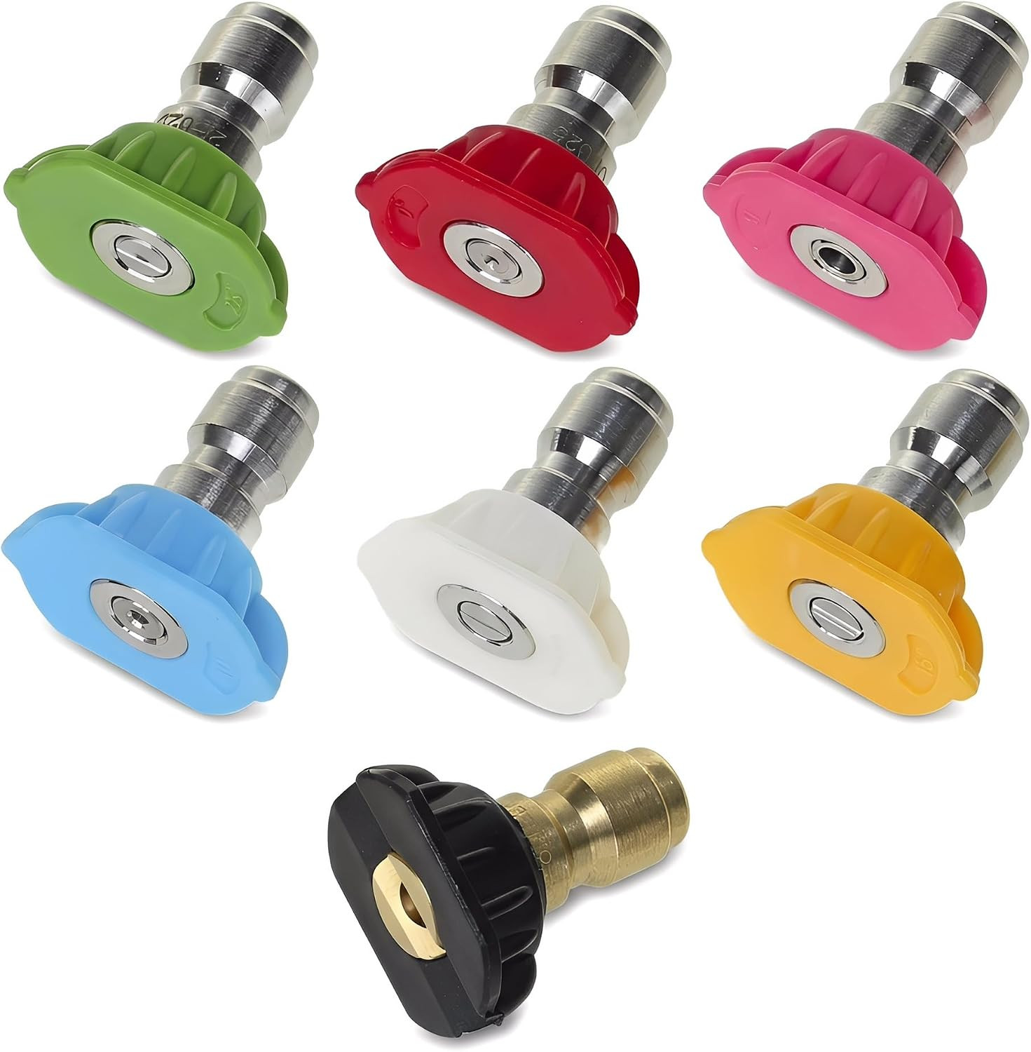 2000 PSI Pressure Washer Nozzles, Replacement for Greenworks Cleaning 5201502