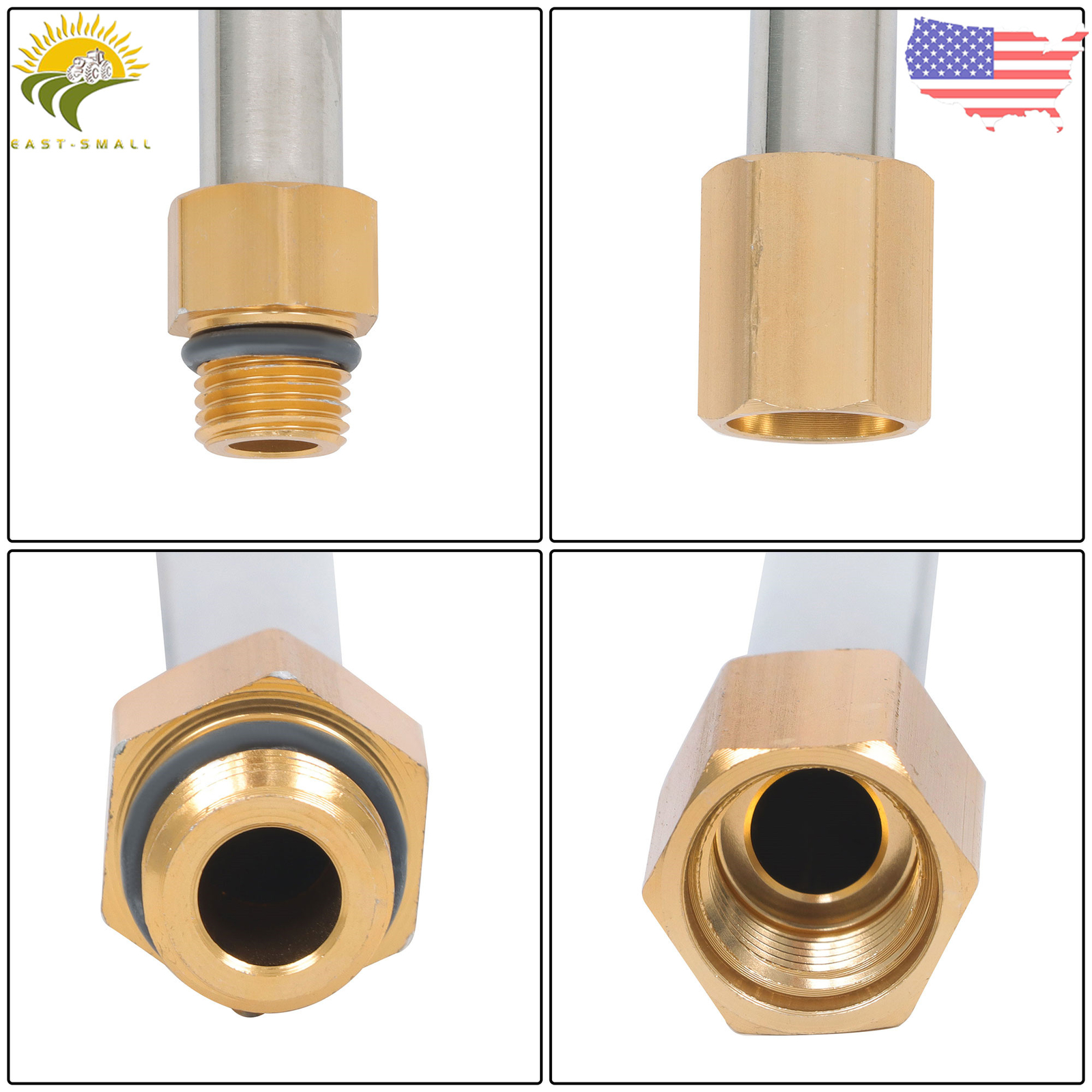 97 Inch Pressure Washer Extension Wand, Replaceable Upgraded Power Washer Lance