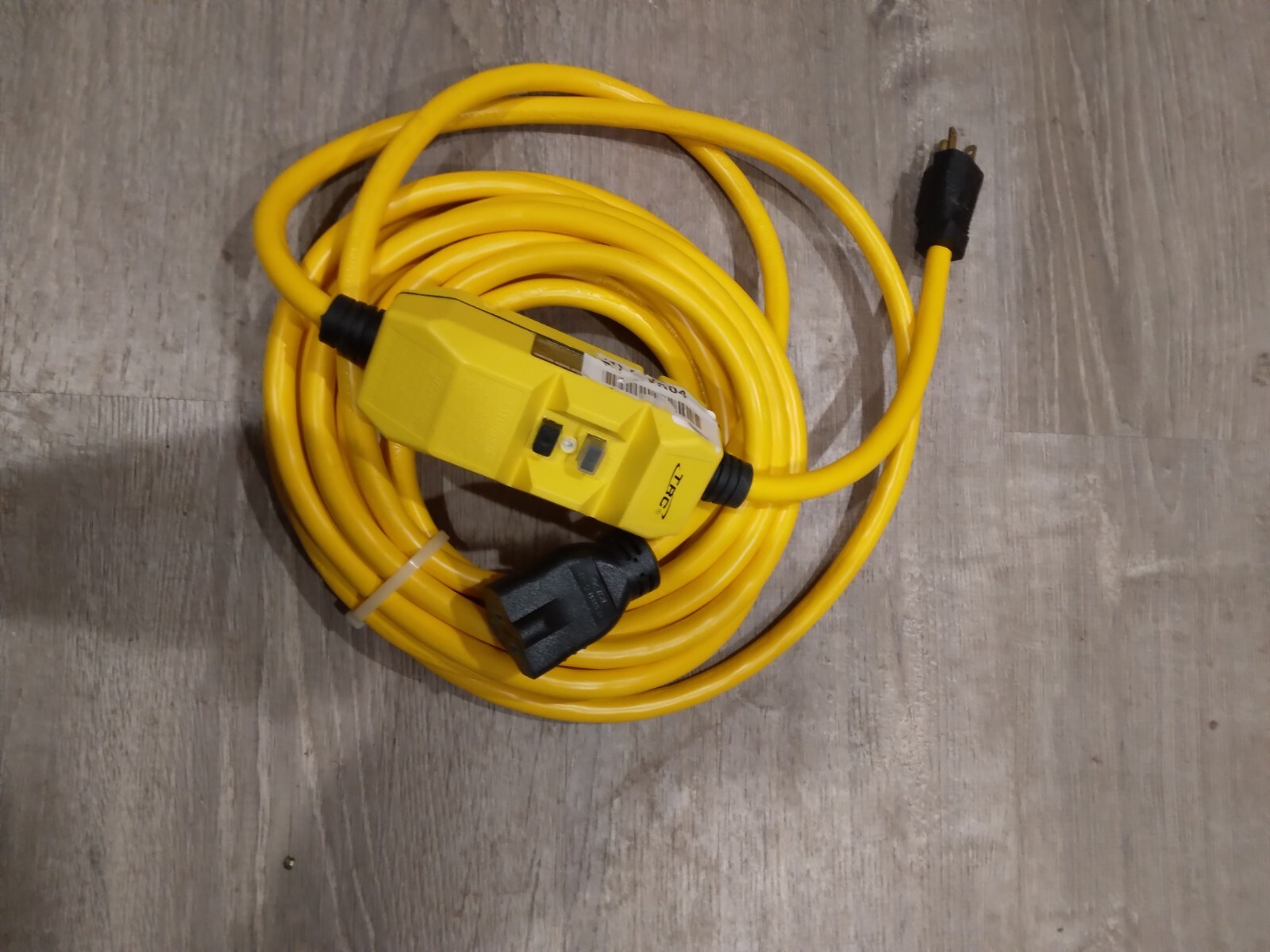 GFCI Cord, 120V 32ft/20 Amp. 1 turned prong UL-Listed, TRC Rainproof