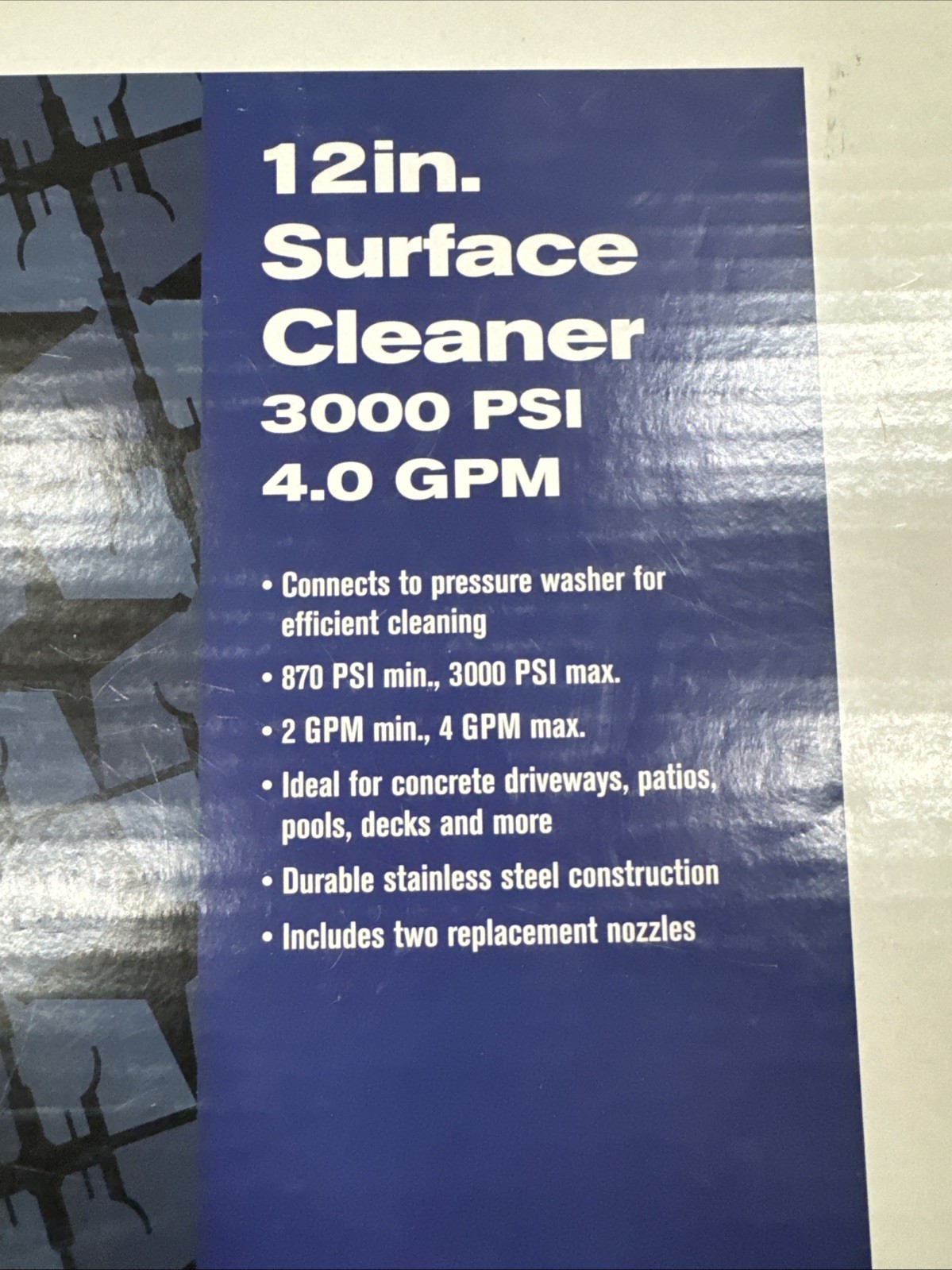 Powerhorse 12in. Surface Cleaner 3000PSI Power Washer NEW IN BOX!!!