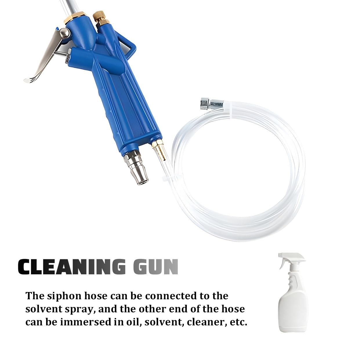 Car Air Blow Pneumatic Engine Cleaning with 4FT Hose, Vehicle Engine Dust Cle…
