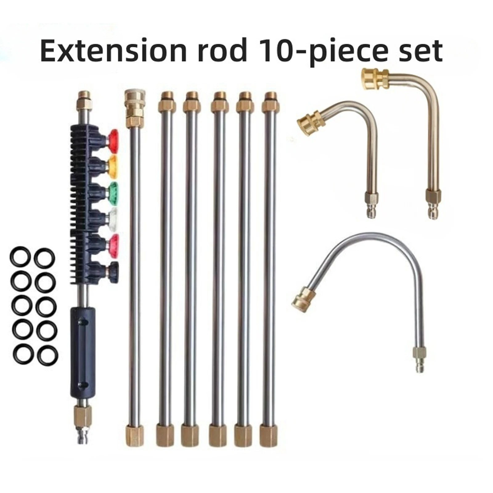 120 inch Pressure Washer Extension Wand, Replaceable Upgraded Power Washer Lance