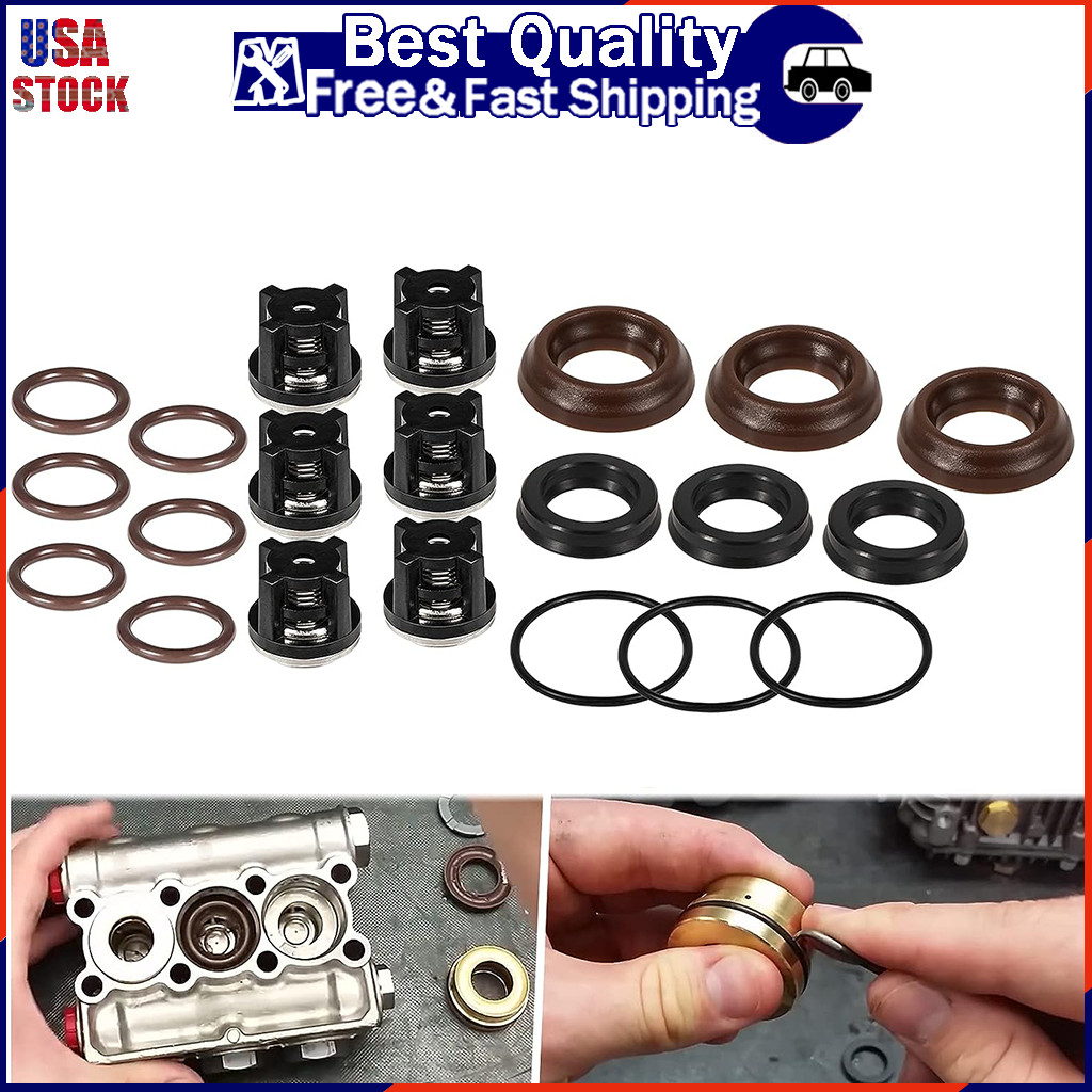 AR1828 Check Valve + AR1857 Packing Kit For Annovi Reverberi 18mm XR RK RKA RKV
