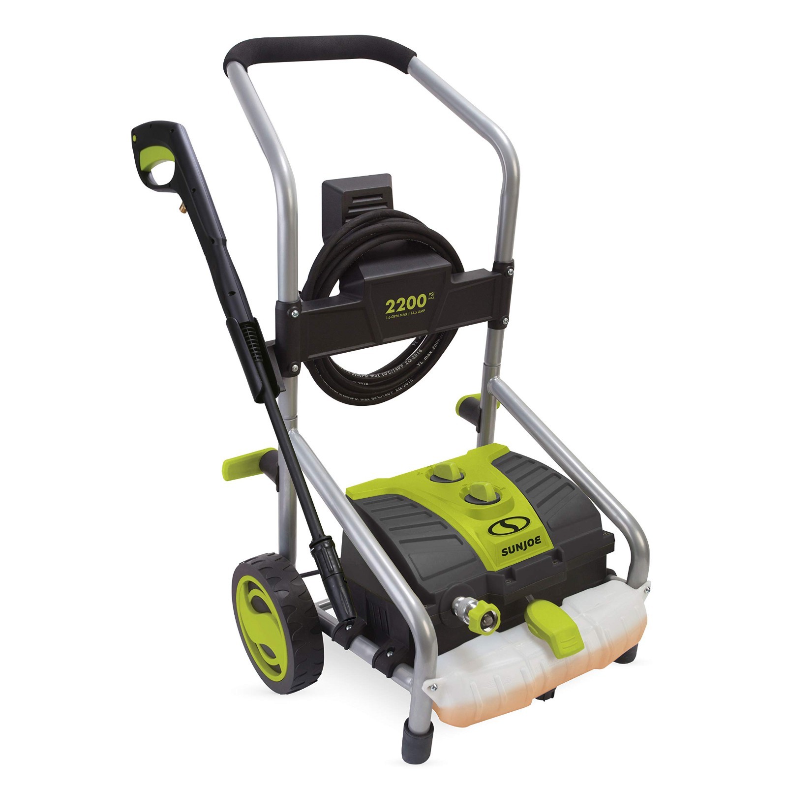Sun Joe SPX4003-ULT Electric Pressure Washer 1450 PSI Utility & Wheel Brushes