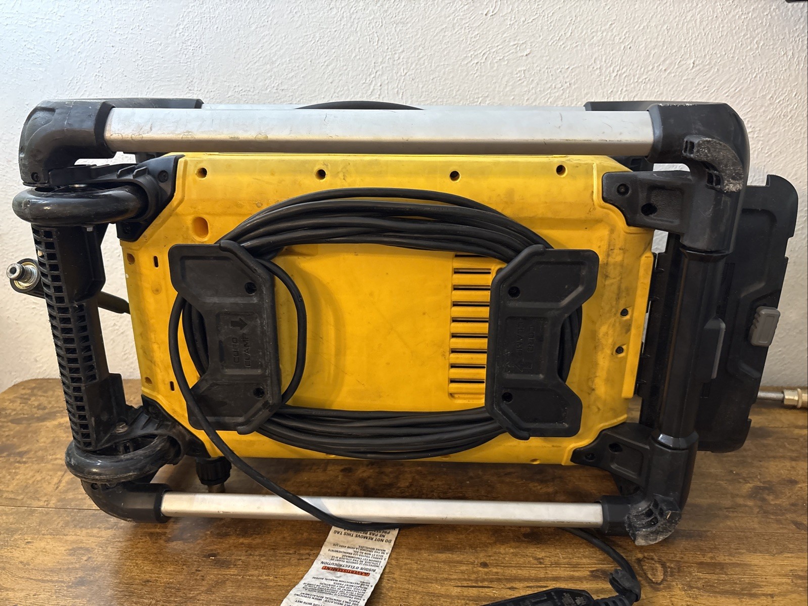 PARTS OR REPAIR DeWALT 2100 PSI 1.2 GPM 13 Amp Electric Pressure Washer DWPW2100