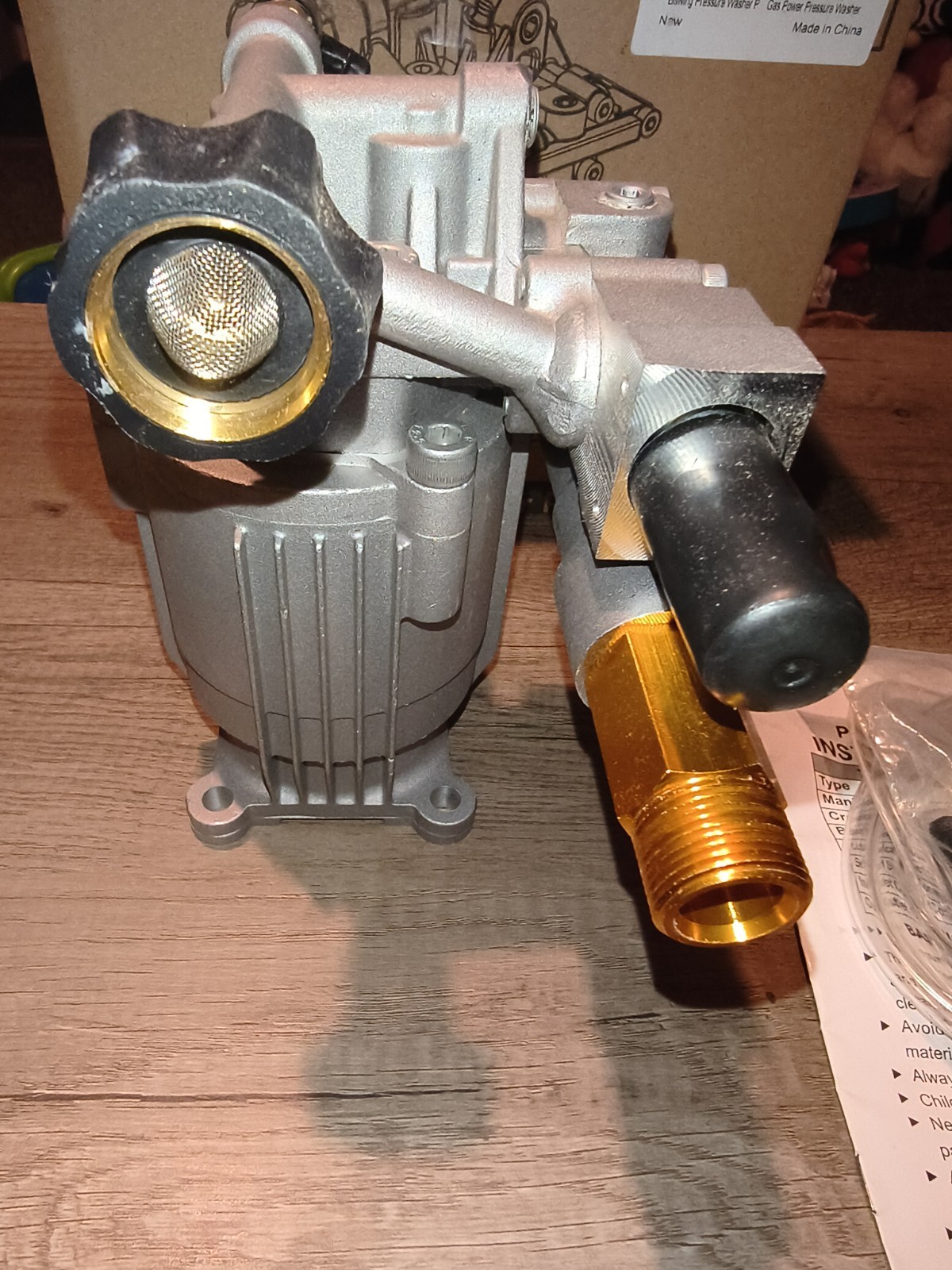 3/4″ Horizontal Pressure Washer Pump 3400 PSI 2.5 GPM Replacement