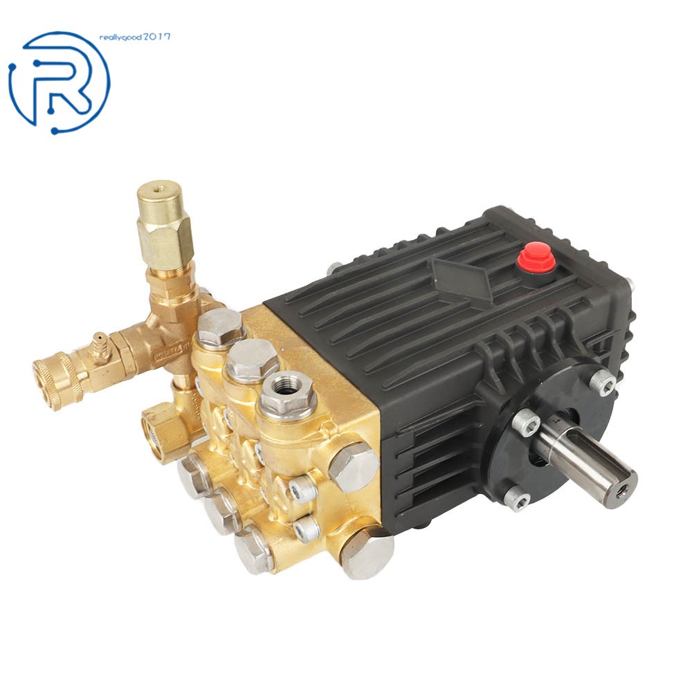 US Pressure Power Washer Pump 24mm Solid Shaft Belt Drive 3600 PSI 4.9GPM