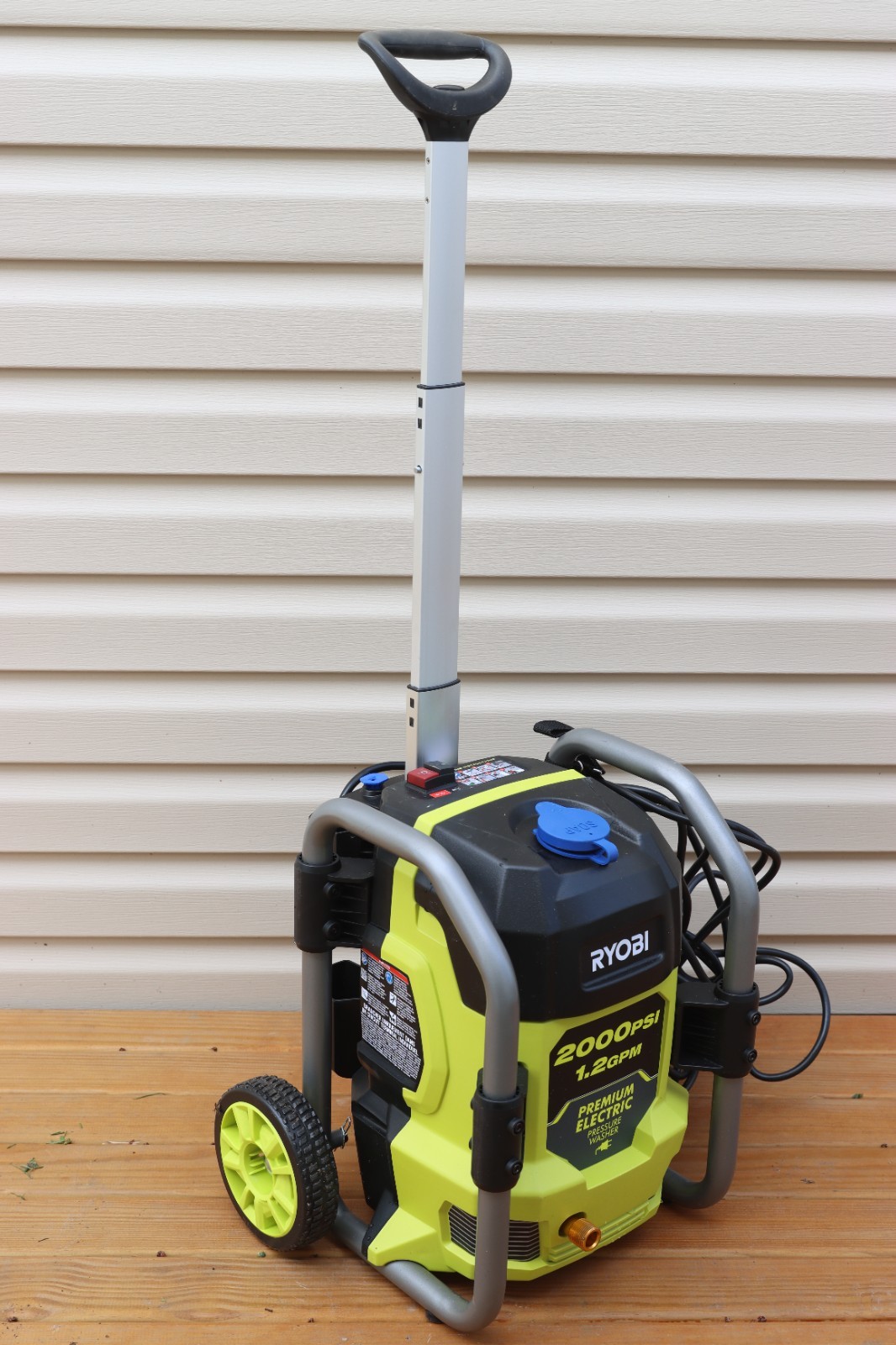 Ryobi (RY142022) 2000 PSI 1.2 GPM Cold Water Corded Electric Pressure Washer