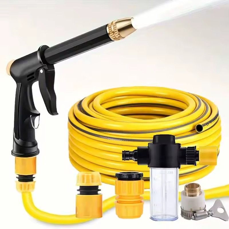 High Pressure Adjustable Garden Hose Spray Gun Nozzle for Car Wash / Watering