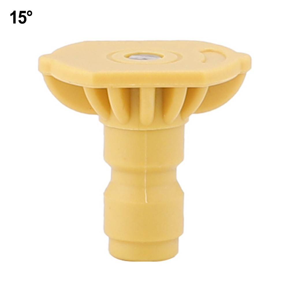 4PCS 1/4 inch Pressure Washer Nozzle Set with 0 15 25 40 Degree Brass Tips