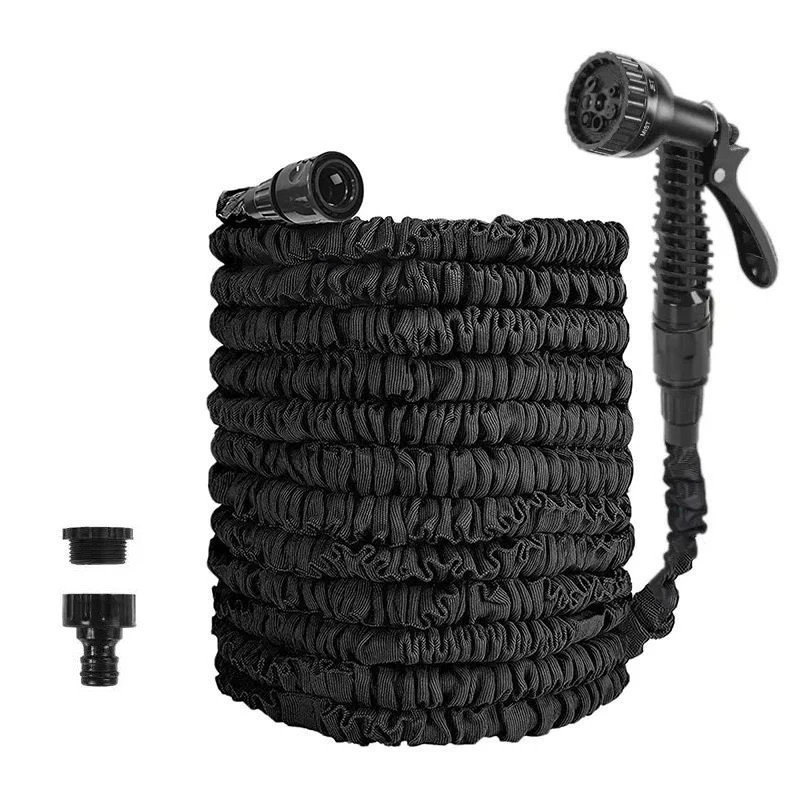 25FT 50FT 75FT 100FT Expandable Garden Pipe Car Expandable Rod With Gun