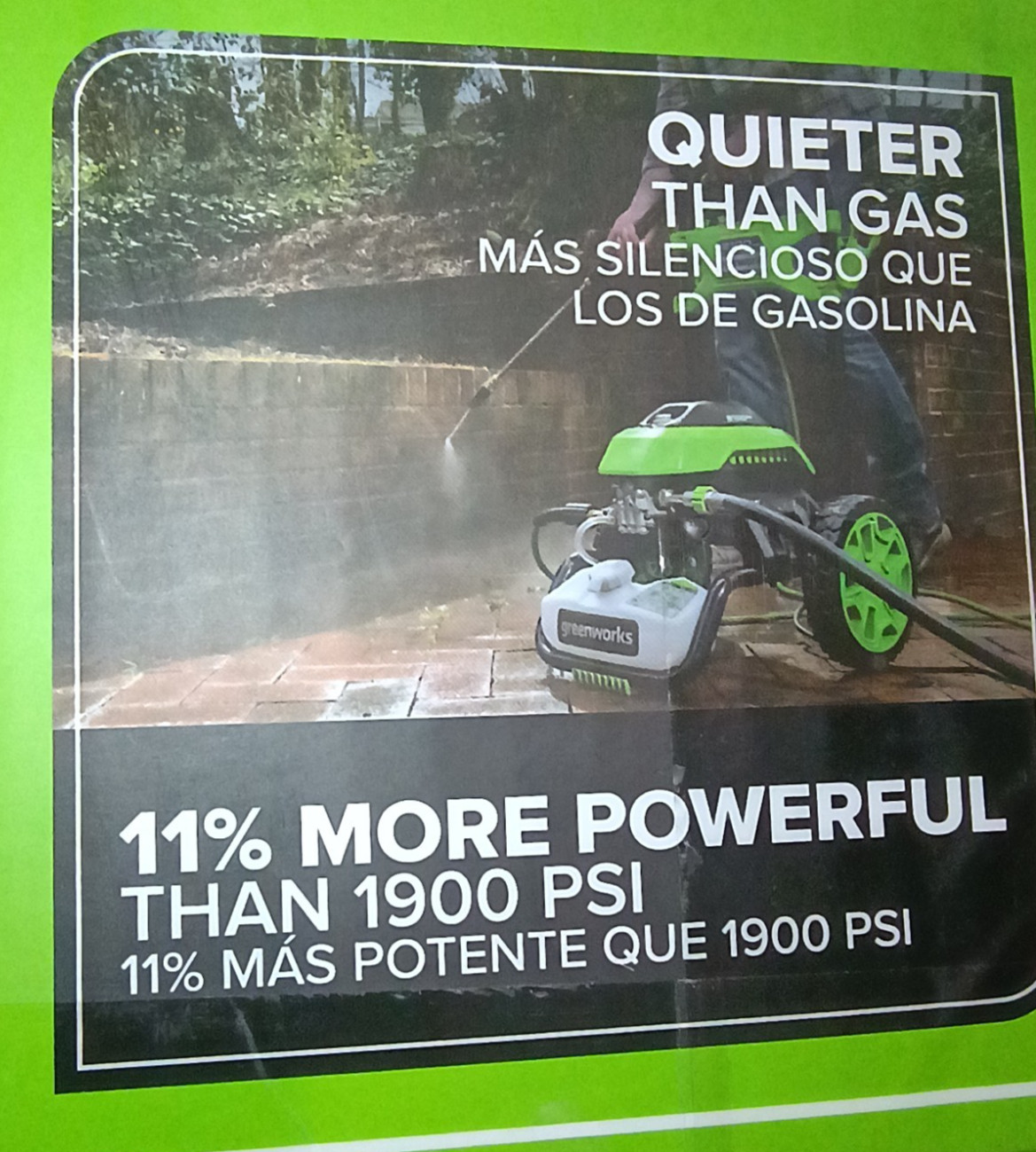 Greenworks Pro 2100 PSI 1.2 GPM Electric Pressure Washer Brushless BNIB