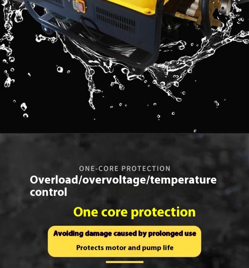 High Pressure High Power Car Washer Farm 220v Pure Copper Washing Machine