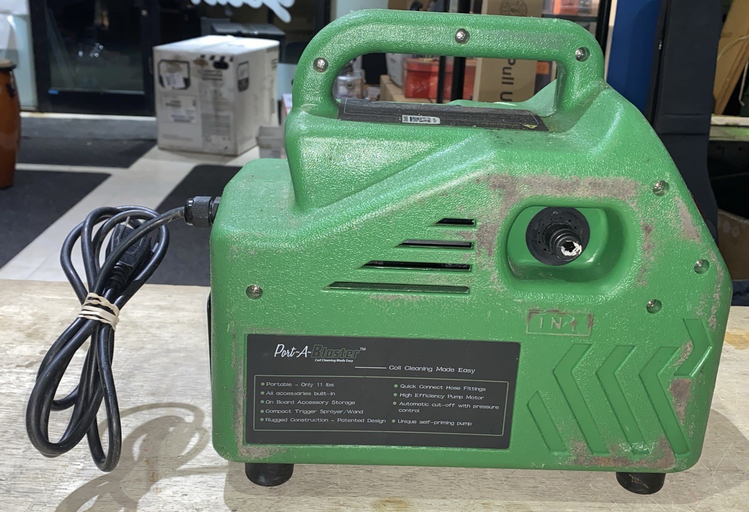 Port-A-Blaster ZPB140 Zephyr HVAC Coil Cleaning Portable Pressure Washer