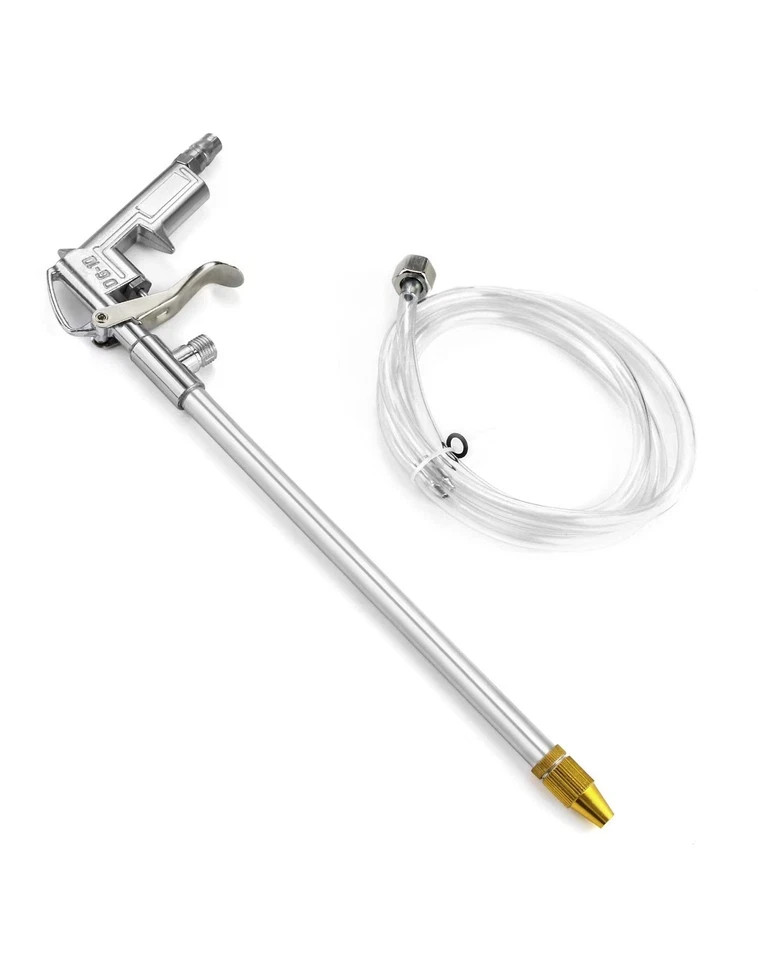 QWORK Spray Gun, Aluminum Pneumatic Air Engine Cleaning Washer Gun Kit Tool, 1/4