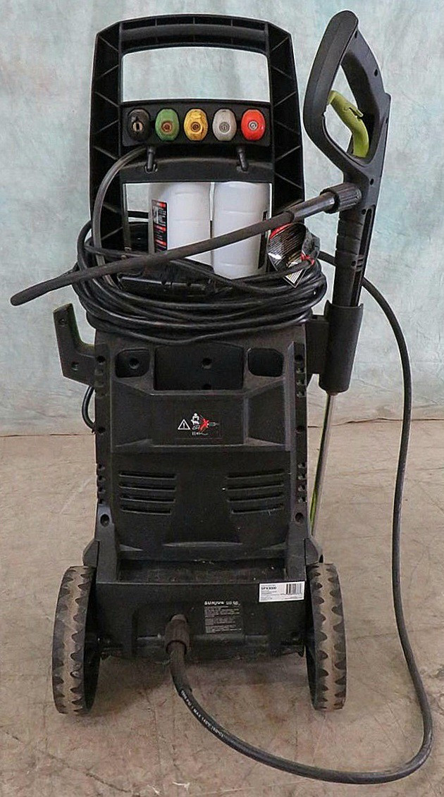 SUN JOE SPX3000 2030 PSI 1.76 GPM ELECTRIC PRESSURE WASHER GREEN W/HOSE & GUN