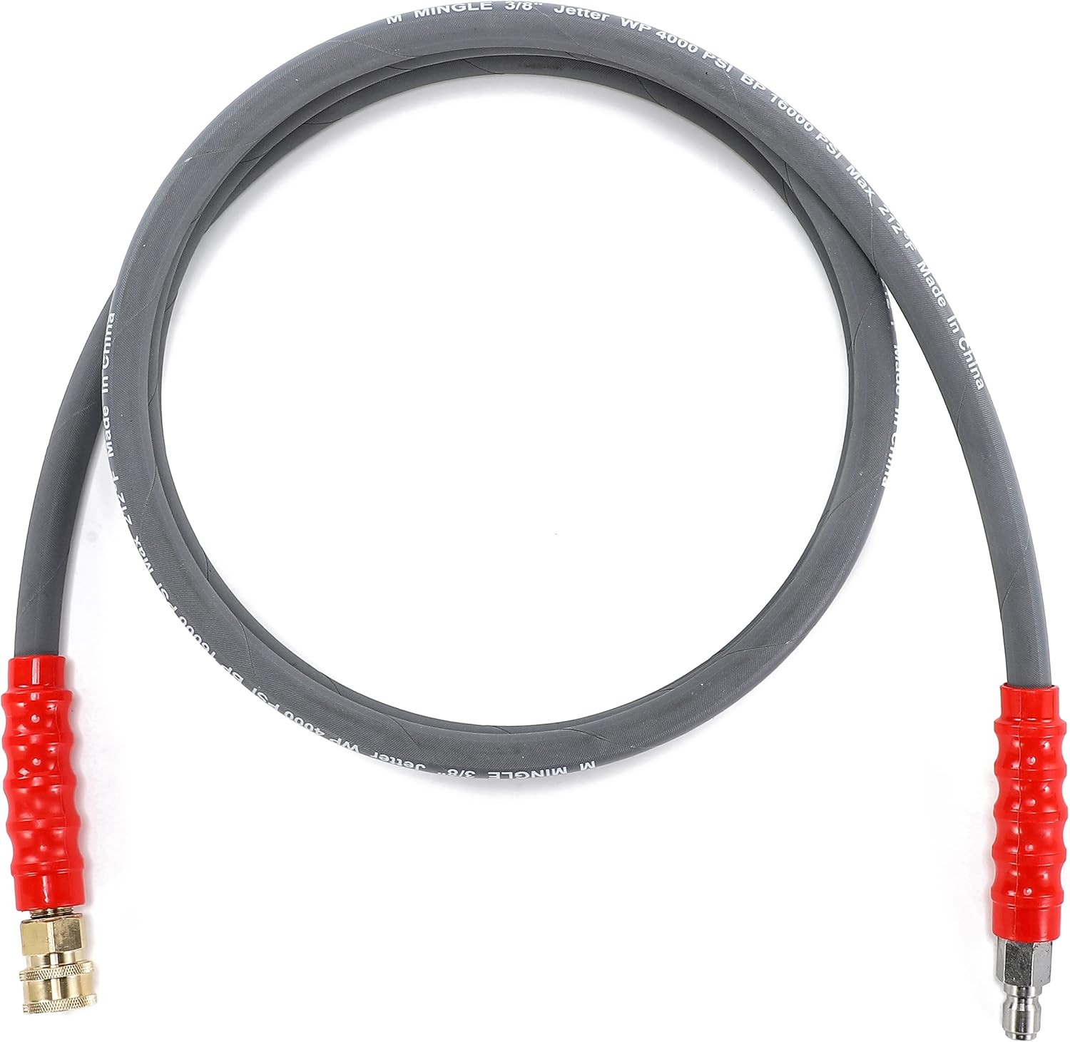 Pressure Washer Jumper Hose, 10 FT Whip Hose for Power Washer, Hose Reel Connect