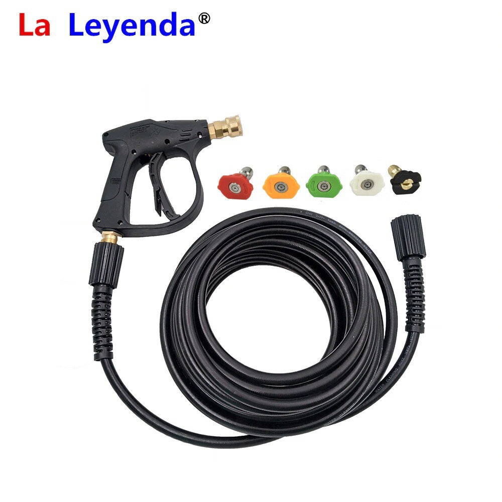 LaLeyenda Car Irrigation Pipe Washer 5M/7M/10M,14mm/15mm Diameter Pressure Horse