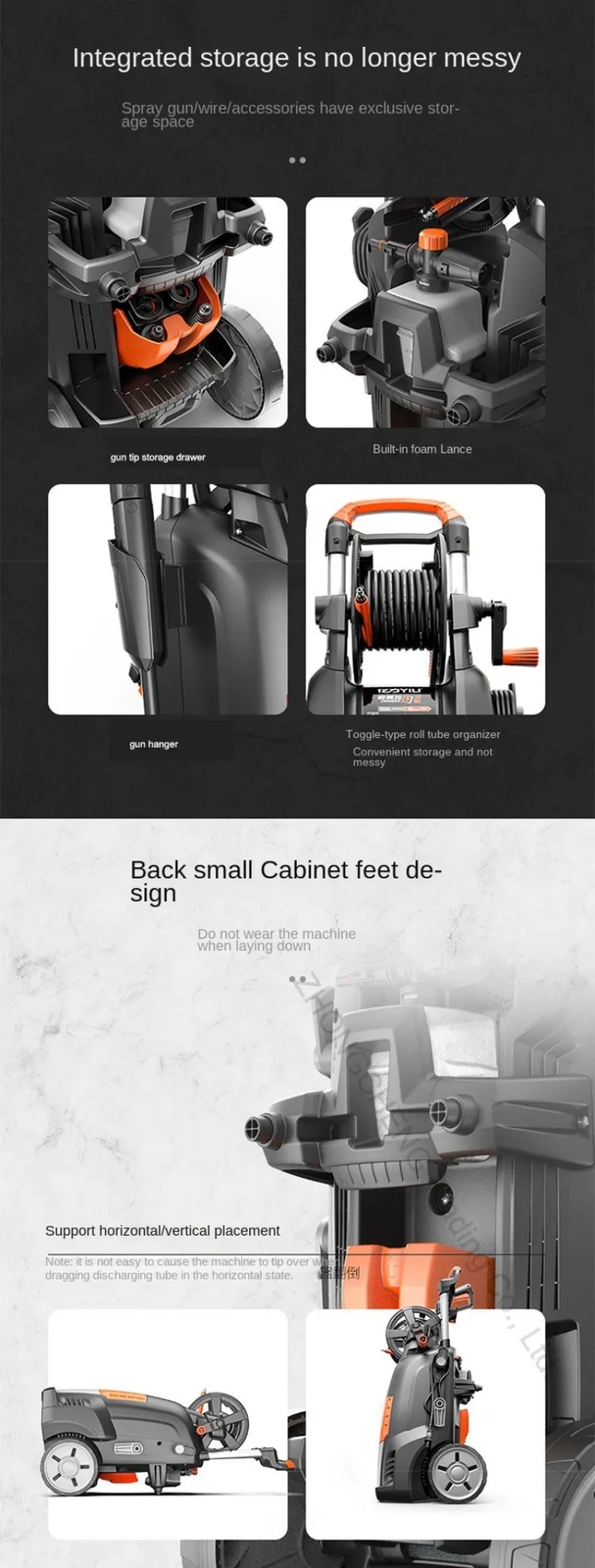 2800W220V Household High-pressure Car Washing Machine/High-pressure Water Gun