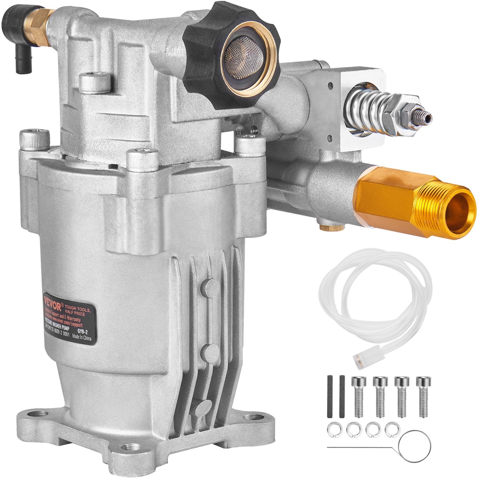 Pressure Washer Pump Power Washer Pump 3/4″Horizontal 3400 PSI 2.5 GPM~No ShipPR