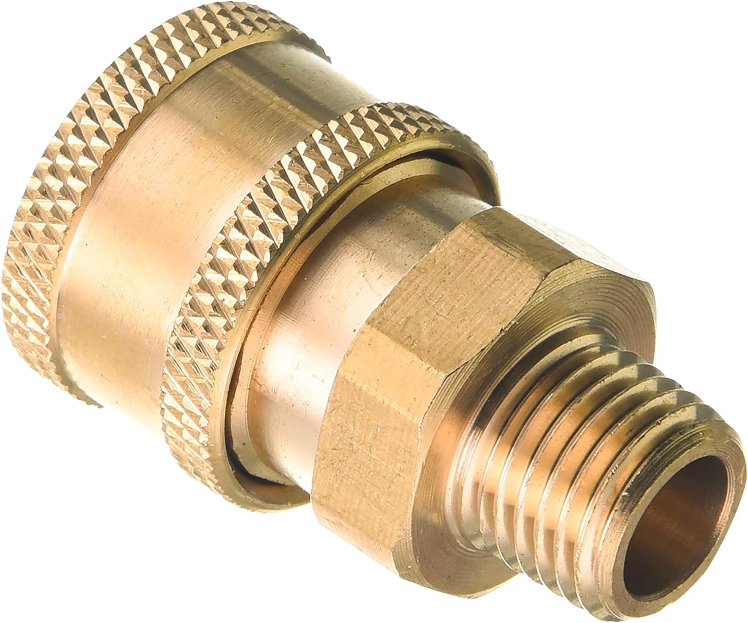 RIDGE WASHER Pressure Washer Couplers, Brass Fittings, 1/4 Inch Quick Connect to