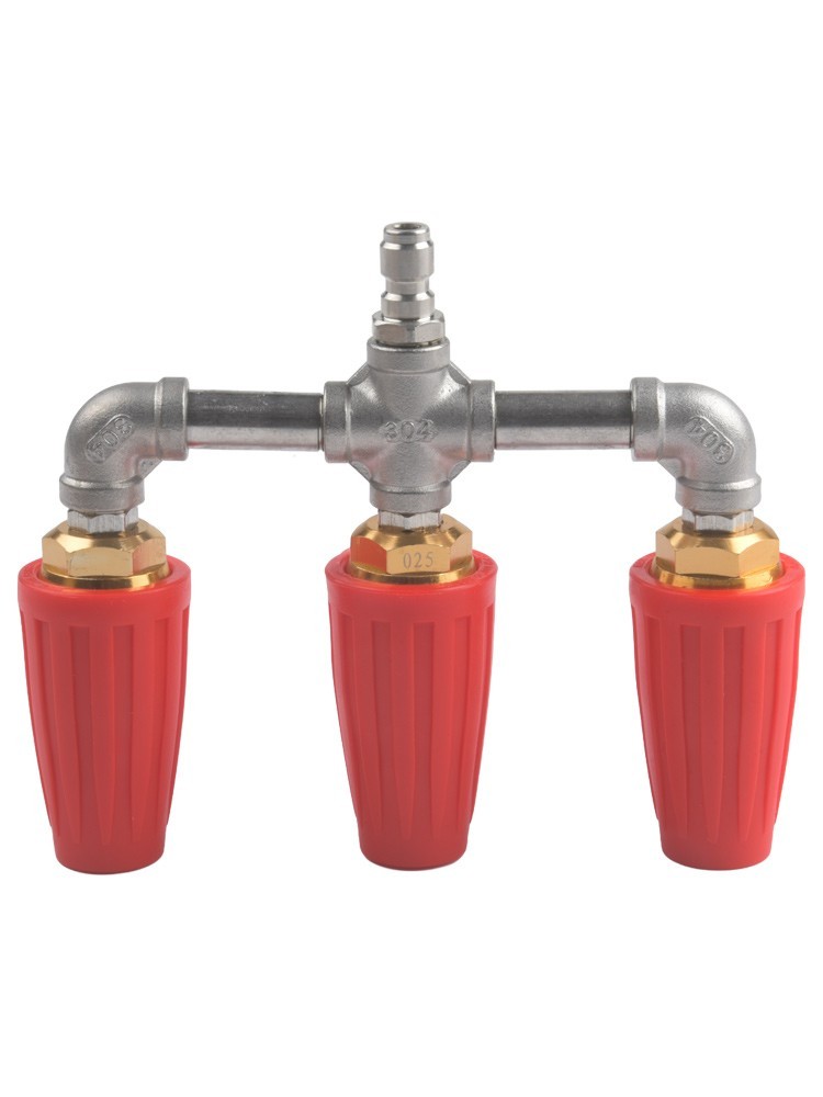 High Efficiency 360 Degree Rotary Turbo Nozzle for Outdoor Cleaning Tasks