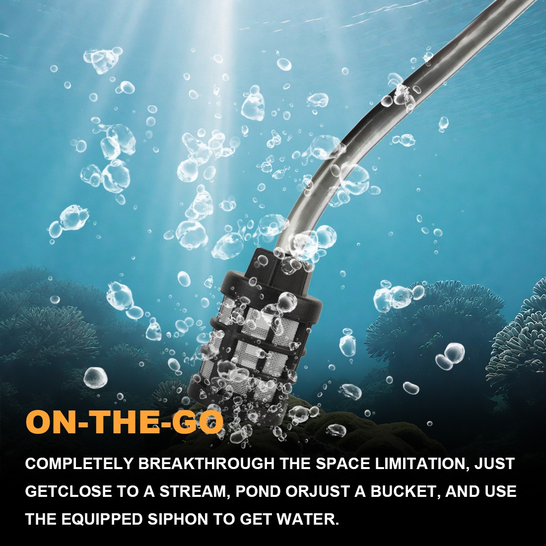 880PSI Cordless Pressure Washer Compatible with DeWalt 20V MAX Battery Tool