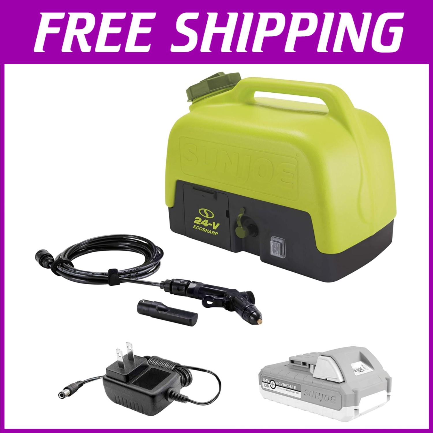 Cordless Outdoor Cleaning Machine – Total Stop System