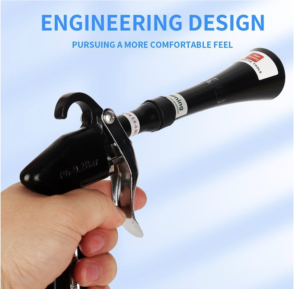 Car Cleaning Gun Detailing Interior Dryer Air Blow Gun, High Pressure Blower Gun