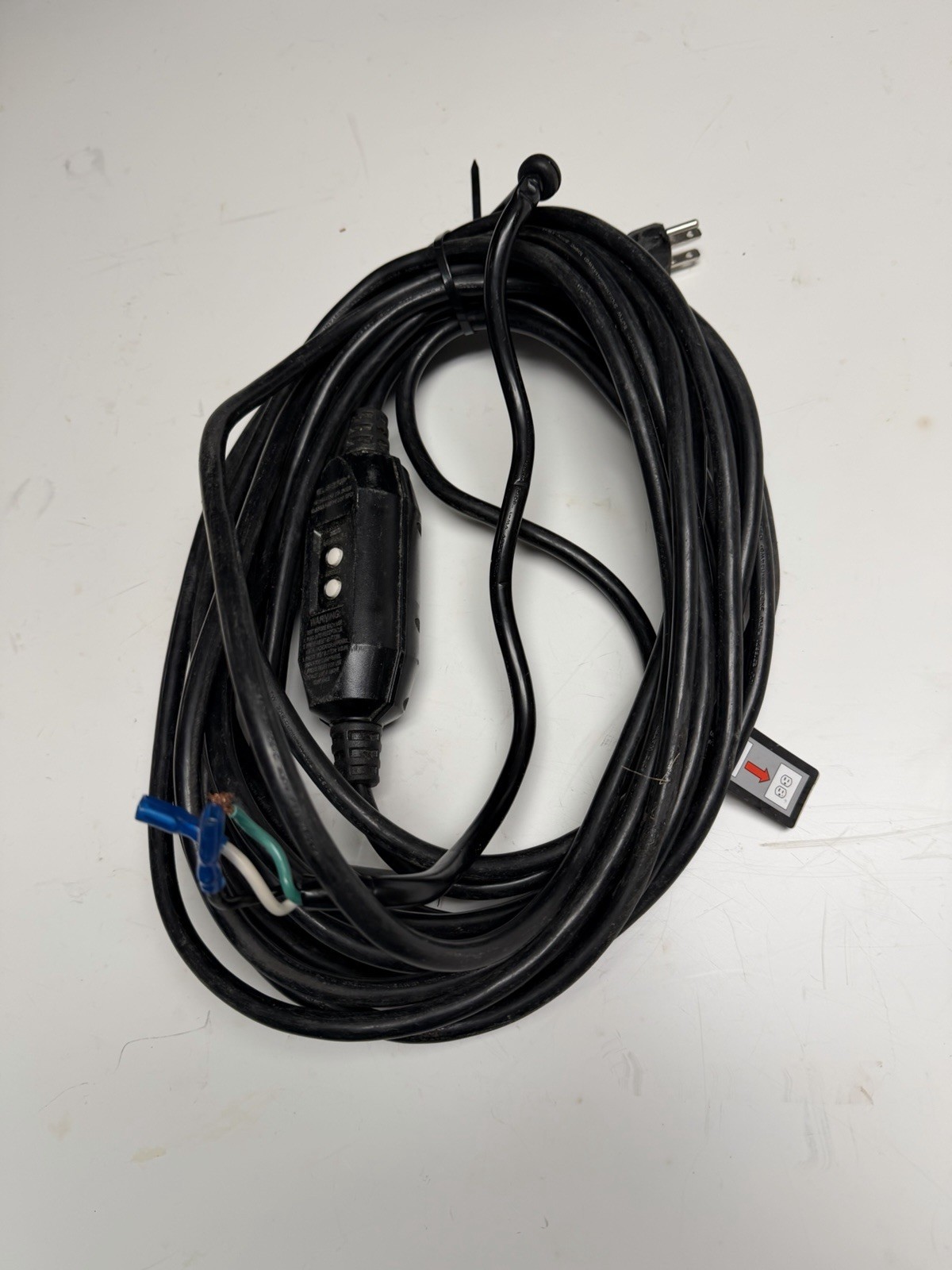 OEM Parts Power Cord For RYOBI RY143011 3000 PSI Electric Pressure Washer