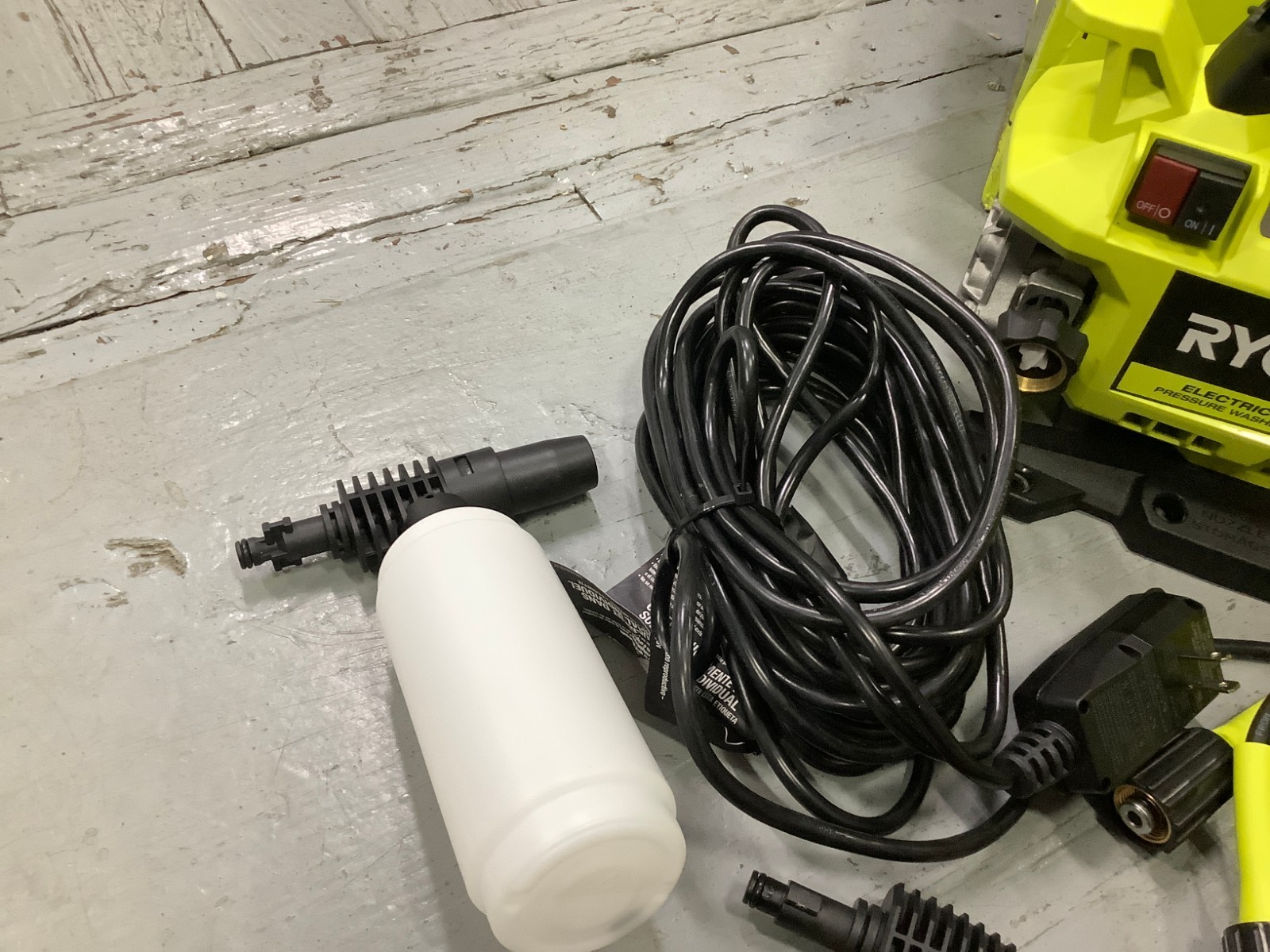 RYOBI 1800 PSI 1.2 GPM Cold Water Corded Electric Pressure Washer RY141803