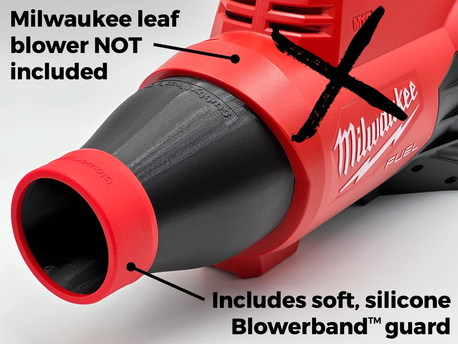 Stubby Nozzle Co. STUBBY Car Drying Nozzle for Milwaukee M18 Fuel Leaf Blower…