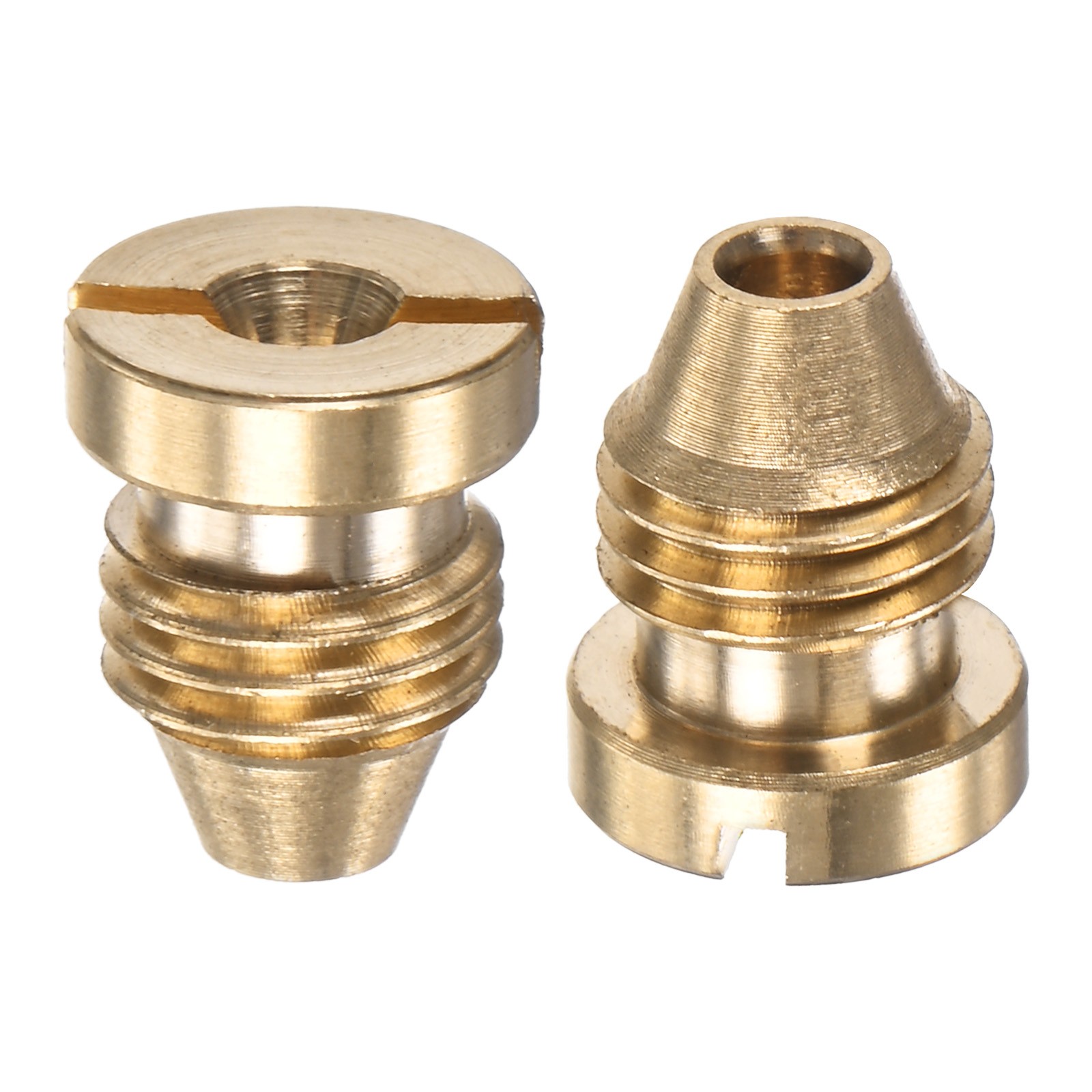 2-Pack Foam Cannon Orifice Nozzle, 1.25mm Brass Universal Thread Tips