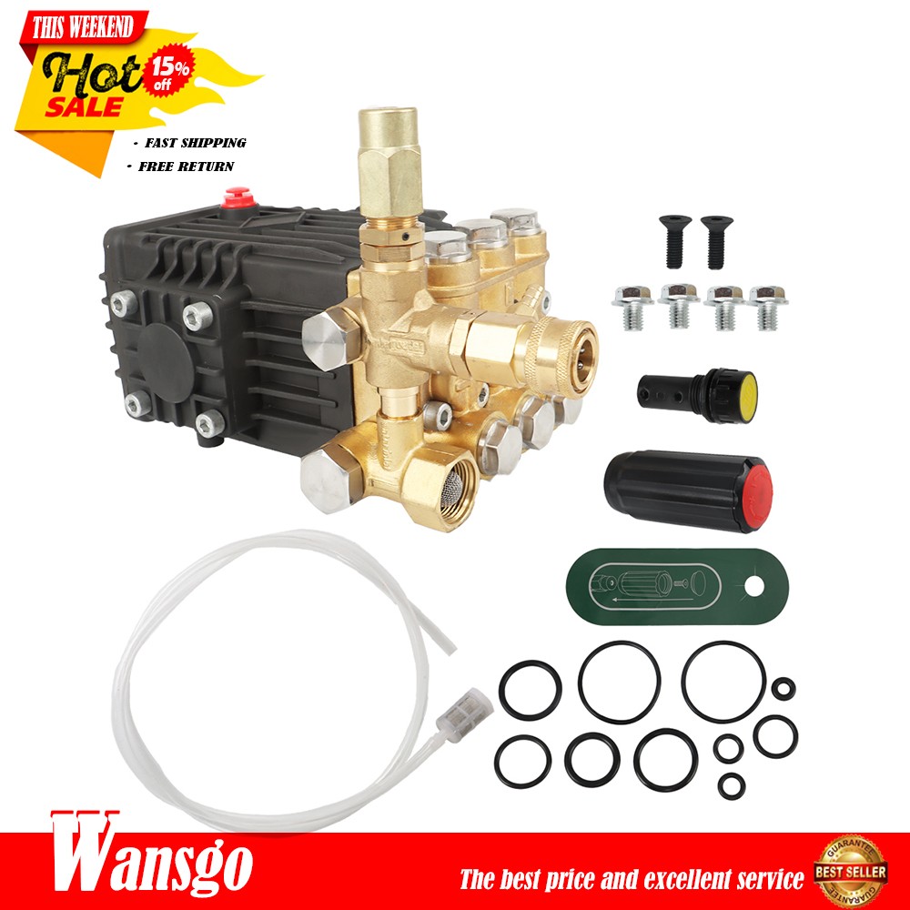 3/4-in Shaft Pressure Washer Pump CF 3030 G: 3000 psi 3.1 US gpm