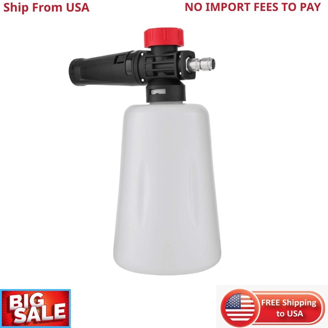 Hyper Tough Foam Blaster for Gas and Electric Pressure Washers, 25.4 fl oz, 1/4″