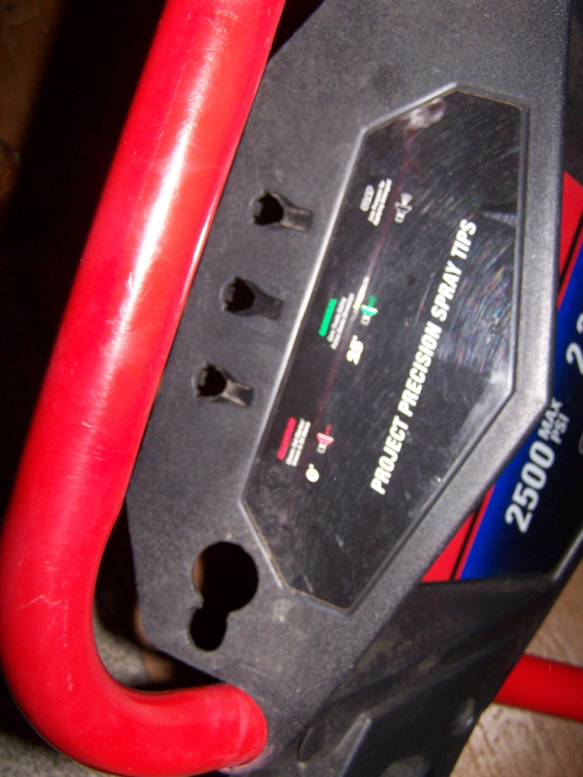 Used Troy Bilt pressure washer handle 2500 Max PSI 2.3 GPM Nice condition