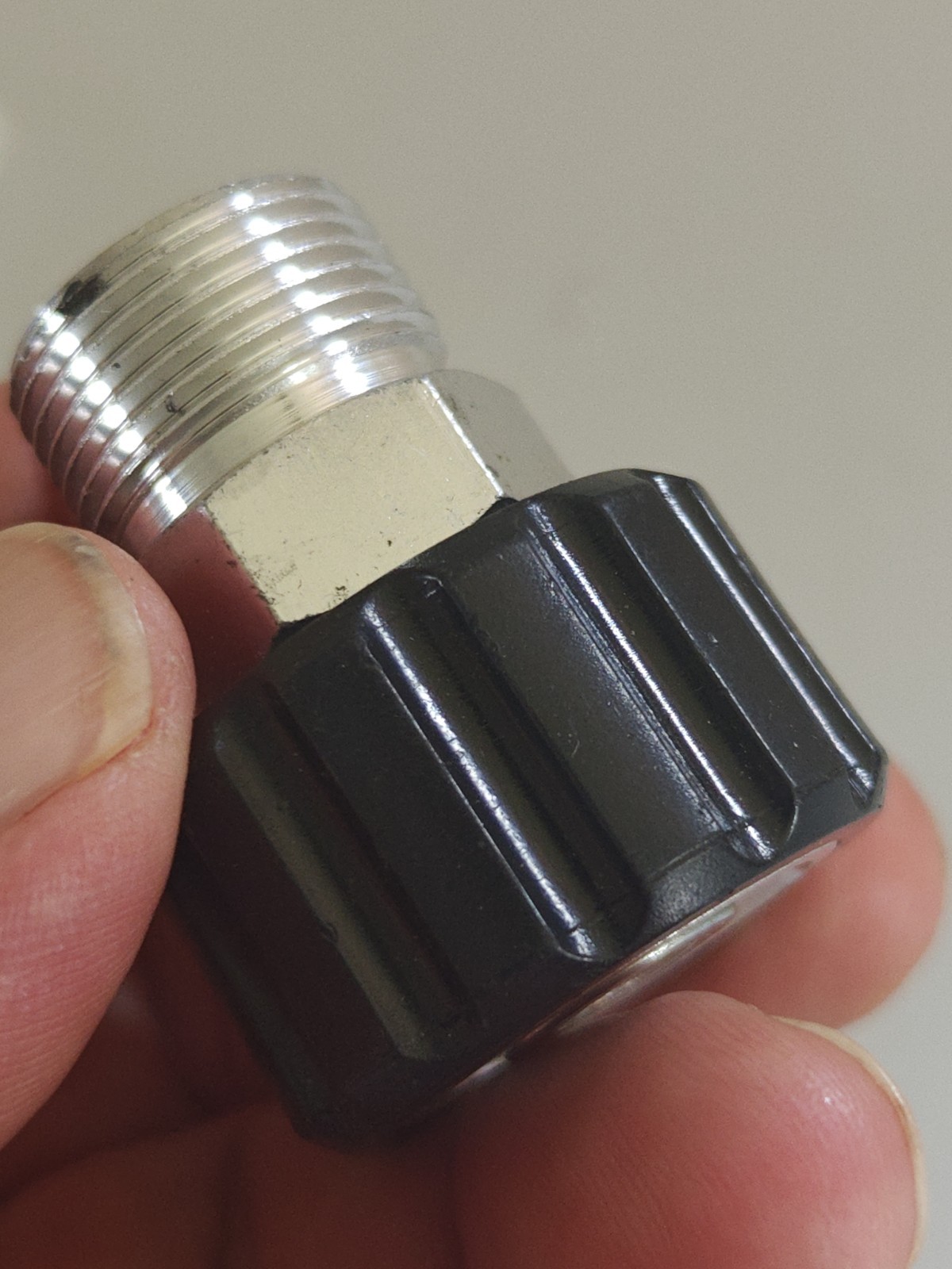 Pressure Washer Adapter, M22 15mm Thread to 14mm For Sun Joe Obsessed Garage
